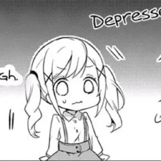 😳 emoji Bandori Manga by @akkinior Telegram sticker 8 of 120