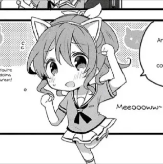 😺 emoji Bandori Manga by @akkinior Telegram sticker 19 of 120