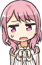😓 emoji Bandori stickers Telegram sticker 17 of 35