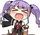 Sticker from Bandori stickers