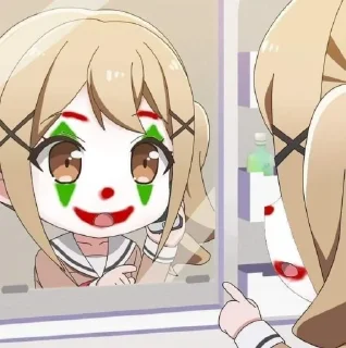 Sticker from Bandori meme's