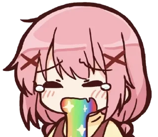 😱 emoji F for Hide Telegram sticker 11 of 53