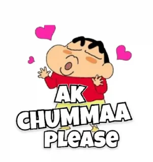 😘 emoji Shinchan💖🌱 @stickersbag @itsmelegend Telegram sticker 14 of 50