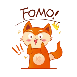 😃 emoji New KuCoin KuFox Telegram sticker 12 of 12