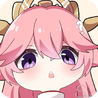 👄 emoji 狐狸专属神子贴纸（Q） Telegram sticker 5 of 18