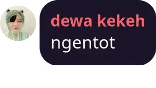😒 emoji dewa kekeh Telegram sticker 13 of 26