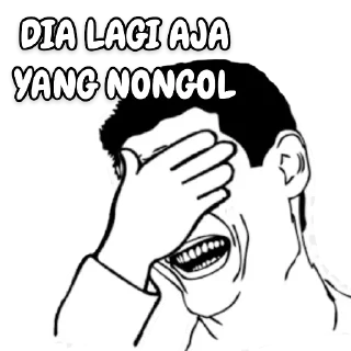 🤦 emoji DEWA HOKI Telegram sticker 6 of 57