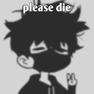 😎 emoji PEACE or VIOLENCE Telegram sticker 22 of 24