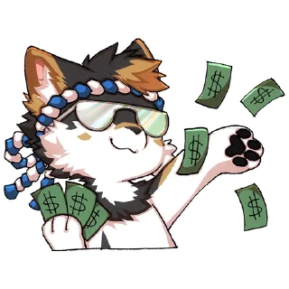 💸 emoji 弥卡MIKA Telegram sticker 7 of 32