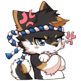 😠 emoji 弥卡MIKA Telegram sticker 14 of 32