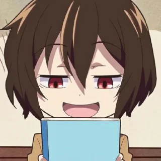 🎤 emoji ☆ Dazai Wan :: @LEVIOSAASTICKER Telegram sticker 17 of 50