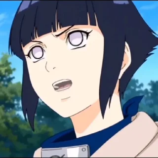 💜 emoji Hinata Hyuga || Yuanita mon Telegram sticker 11 of 35