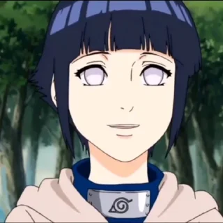 💜 emoji Hinata Hyuga || Yuanita mon Telegram sticker 15 of 35