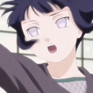 💜 emoji Hinata Hyuga || Yuanita mon Telegram sticker 22 of 35