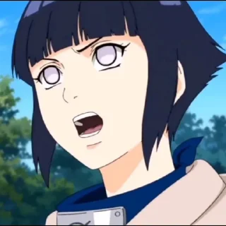 💜 emoji Hinata Hyuga || Yuanita mon Telegram sticker 10 of 35