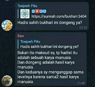 Sticker from fans Qurmuti
