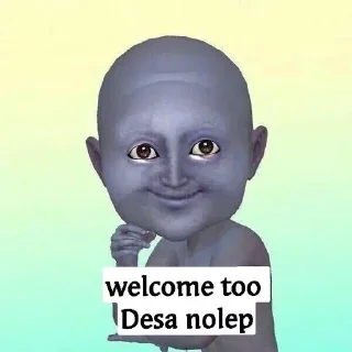 😊 emoji Desa nolep by Niko Telegram sticker 10 of 19