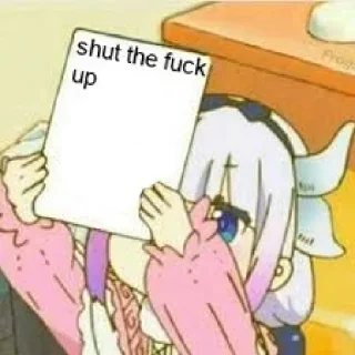 Sticker from waifus being waifus | @Manjirou_Network