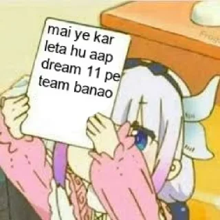 Sticker from waifus being waifus | @Manjirou_Network