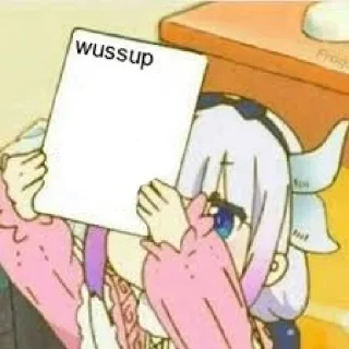 Sticker from waifus being waifus | @Manjirou_Network