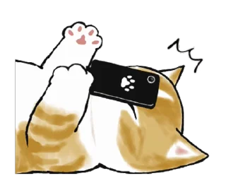 Sticker from Loose kitten! animation @deazzle