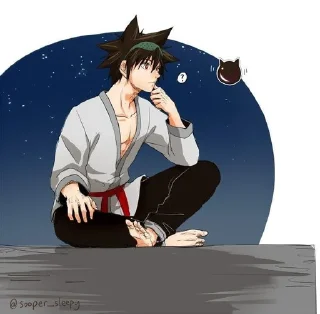 🔥 emoji Jin Mori @anime_slayers Telegram sticker 7 of 32