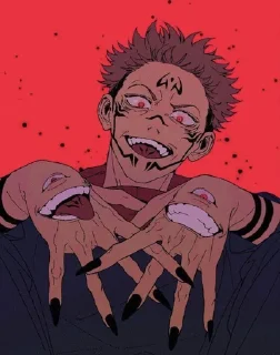 Sticker from Sukuna @anime_slayers