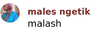 😕 emoji males ngetik Telegram sticker 8 of 83