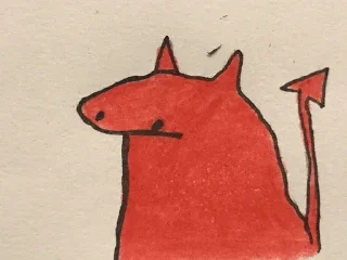 😈 emoji Drawing | @mayank1rajput Telegram sticker 3 of 43