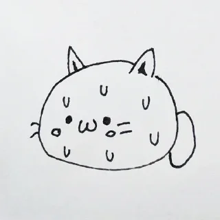 😮 emoji mori drawing Telegram sticker 17 of 32