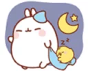 💤 emoji Molang Telegram sticker 22 of 33