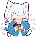 😭 emoji 小亦的卖萌表情包 Telegram sticker 11 of 119