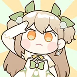 ❤️ emoji 蛙吹Keroro @Bilibili_skin Telegram sticker 19 of 25