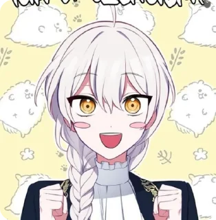 Sticker from Rosalite Roxburgh Manhwa