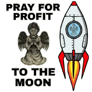 Sticker from PRAY FOR PROFIT