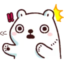 😧 emoji 白白日記，哇哇哇！ Telegram sticker 20 of 24