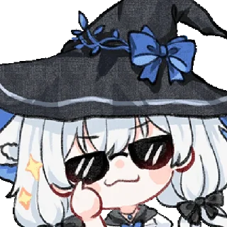 😎 emoji 叶茵第一弹 @zhaxia_cn Telegram sticker 8 of 16
