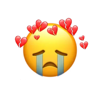 💔 emoji emoji @CIGARDEVIL Telegram sticker 8 of 25