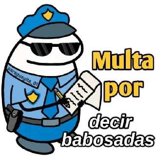 😀 emoji 🌈Flork Multas👮🏻‍♂️🧦 Telegram sticker 21 of 30
