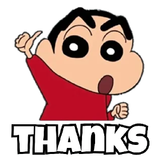 😀 emoji Shinchan Stickers Telegram sticker 15 of 23