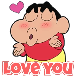 😀 emoji Shinchan Stickers Telegram sticker 5 of 23