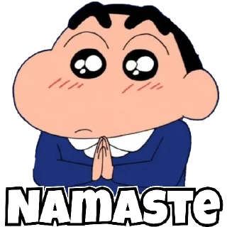 😀 emoji Shinchan Stickers Telegram sticker 11 of 23