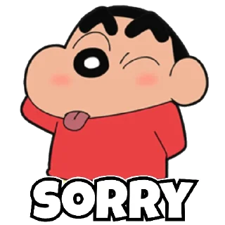 😀 emoji Shinchan Stickers Telegram sticker 8 of 23
