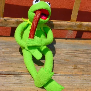 Sticker from kermit the frog ⸝⸝ @stickerdirkje