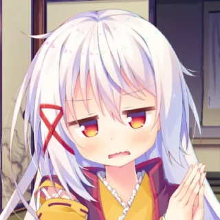 😒 emoji 鲲galgame表情包[3]@kungalgame Telegram sticker 20 of 80