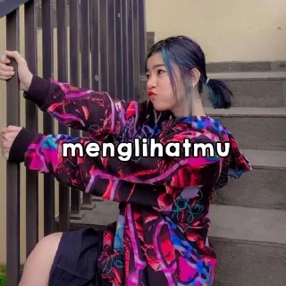 Sticker from Cahya meng by : @Renayla