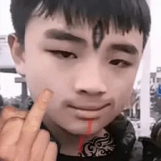 🖕 emoji 木桶表情包 @PubgApkObb Telegram sticker 14 of 58