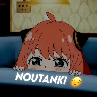 🤔 emoji fushi ki anya Telegram sticker 14 of 47