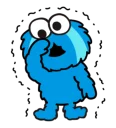 😭 emoji Sesame Street Telegram sticker 12 of 87