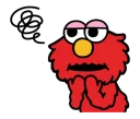 🙄 emoji Sesame Street Telegram sticker 18 of 87